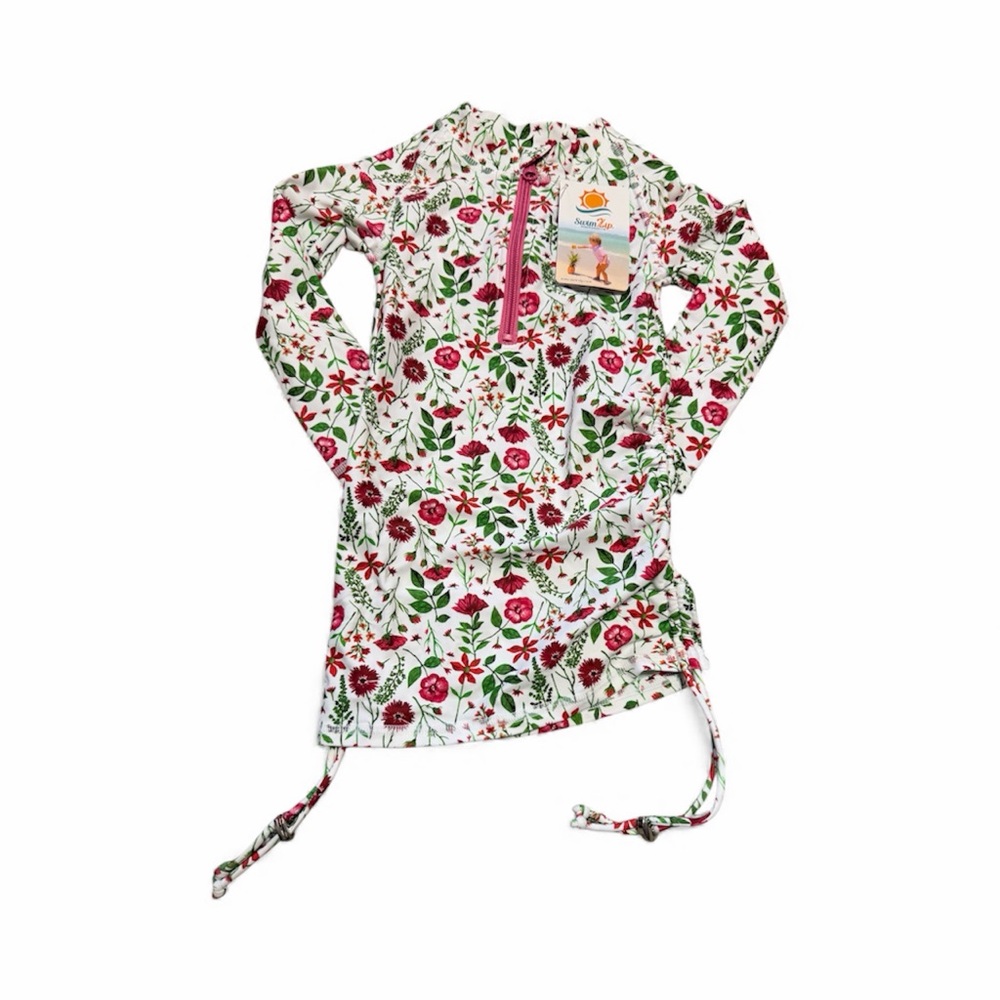 Floral Kids Rashguard